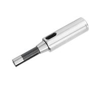 MT3 to MT4 Morse Taper Adapter Extension Sleeve for R8 Spindle, Alloy Steel Spindle Adapter with Flat Design