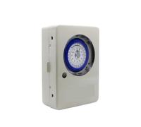 MT388 Outdoor Mechanical Timer Switch - 100-240VAC, 15A, Din Rail Mount, Collision Proof, for Home and Industrial Use