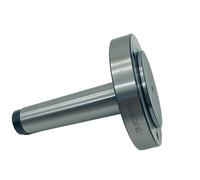 MT5 Chuck Flange Taper Lathe Chuck Adapter - Fix Type for 3 & 4 Jaw Chucks, 160MM Diameter, High Manganese Steel