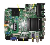 MT5510S.PB803 Three In One TV WiFi Network TV Motherboard 1G DDR+8G Emmc 72-78v 300ma(2T1SD1CI 1366)