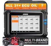 ANCEL MT700 Motorcycle OBD2 Scanner Full Systems Diagnostic Tool ABS Bleeding