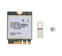 MT7921 NGFF M2 Network Card Band 1800Mbps High Speed WiFi Wireless Card for 10 11 PC Laptop Desktop with Excellent PCB Material Compact Design