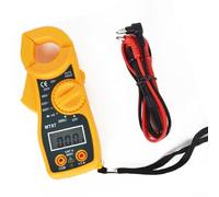 MT87 Clamp-on Multimeter Digital Display With Functions For Measuring Voltage, Current, Resistance, Continuity Testing And Diode Measurement(Yellow)