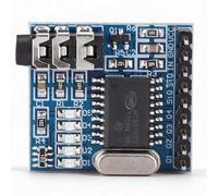 MT8870 DTMF Voice Decoder Module, Vehicle Multi-Frequency Decoder Chip Module with Voice Input Interface Board, 5 LED Indicators, Basic Pins, CCL Material for Decoding