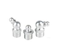 MTADSBKFP Brass Grease Nipple Assortment Kit, Grease Nipple Fitting, Galvanized Iron, Metric Male Thread, Multiple Sizes(90 Degree,M6x1)