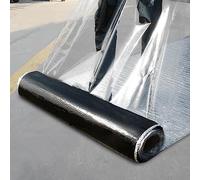 MTADSBKFP Cable Protector Ramp, Self Adhesive Bitumen Aluminum Foil Waterproof Sealing Tape Multiple Sizes(W20cm x 6m)