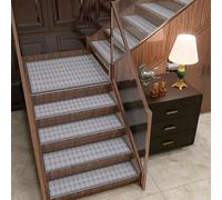 MTADSBKFP Carpet Stair Treads Non Slip, Non Slip Washable Reusable Stair Treads For Kids Elders Pets Multicolor Multiple Sizes(C,15x30x85cm/11.8x33.5in)