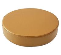 MTADSBKFP Chair Cushions For Dining Chairs, Machine Washable Leather Round Seat Cushion Multicolor Multiple Sizes(Gold,35cm(13.7inch))