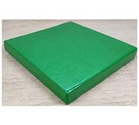 MTADSBKFP Chair Cushions For Dining Chairs, Square PU Leather Sponge Dining Chair Cushion Multicolor Multiple Sizes(Green-1,40 * 40 * 5cm)
