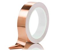 MTADSBKFP Copper Tape Copper Foil, Conductive Copper Foil Self-Adhesive Shielding Tape 0.1mm Thick Multiple Sizes 30m Long(0.1 thick 12MM wide*30 meters)