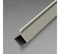 MTADSBKFP Edge Nosing Tread Strip, Aluminium Alloy Y-Shaped Corner Trim Multicolor Multiple Sizes 3 pcs(Matte Champagne,Medium*0.9m)