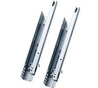 MTADSBKFP Roll Up Dish Drying Rack, Pack Of 2 Undermount Drawer Slides Full Extension Soft Close Silver 10-20 Inches 100kg(500mm/20in)
