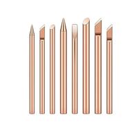 MTADSBKFP Soldering Iron Tips, 4pcs External Heat B C D K Copper Solder Head 30w 40w 60w Welding Repair Tools(4pcs 60w)