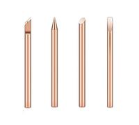 MTADSBKFP Soldering Iron Tips, Copper External Heat 30/40/60w Solder Iron Head Replacement Welding Tool(60w,1pc C)