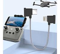 MTAKYI USB C to IOS Phone Cable, Drone Adapter Cables, 15cm Remote Control Cable for Lightning to Type-C, Right Size Angle for DJI Mavic Air 2 Remote Control and iPhone Device.