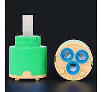 MtalNumbeor 25/35/40mm Ceramic Disc Faucet Cartridge PP Replacement Part (L-35MM)