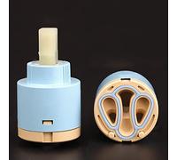 MtalNumbeor 25/35/40mm Ceramic Disc Faucet Cartridge PP Replacement Part (P-35MM)