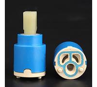 MtalNumbeor 25/35/40mm Ceramic Disc Faucet Cartridge PP Replacement Part (Q-25MM)