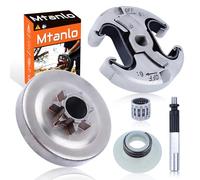 Mtanlo .325" 7T Clutch Sprocket Drum Needle Bearing for Husqvarna 340 345 350 445 450, 325" 7T Clutch Drum, Clutch, Oil Pump, Worm Gear, Needle Bearing