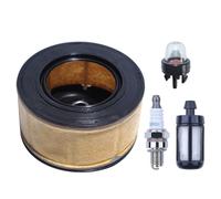Mtanlo Air Filter Kit for Stihl MS251 MS231 MS241 MS261 MS271 MS291 MS391 Chainsaw, Air Filter Kit with 188-512-1 Primer Bulbs 530047721, Petrol Filter, CMR6H Spark Plug
