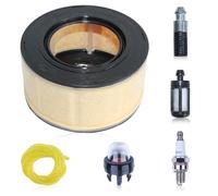 Mtanlo Air Filter Set for Stihl MS231 MS241 MS251 MS261 MS271 MS291 MS391 Lawn Mower, Air Filter with Oil Filter Primer Ball Spark Plug Replacement for 1141 120 1600