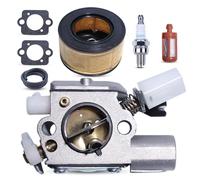 Mtanlo Carburetor Carb for Stihl MS251 MS251C MS241 MS241C MS231 MS231C Chainsaw Parts 1143 120 0617 Zama C1Q-S233 with Air Filter Fuel Filter Carb Gaske Spark Plug Maintenance Kit