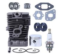 Mtanlo Cylinder Piston Kit 41 mm for Partner 33 350 351 352 370 371 382 390 401 Formula 400 420 421 422 PN 530 01 25-52 530 03 799-35 5 30 01 24-24 530 06 97-20 530 07 14-11 5300715-79