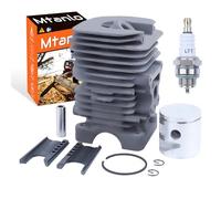 Mtanlo Cylinder Piston Top End Rebuild Kit For Poulan Pro PP4218AVX PP4218 PPB3416 PPB4018 P4018 P4018WM P4018WT PP4218AVL PP3516AVX PPB4218 PP3416 PPB4218 Chainsaw