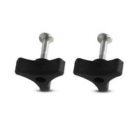 Mtanlo Lawn Mower Handle Parts, Replacement Bolt for Lawnmower, Universal Lawnmowers Handle Wing Nut And Bolt, Universal for Honda & Most Lawn Mower (2 Pieces)