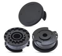Mtanlo Replacement Spools and Wire for Bosch Art 23 SL 26 S 2300 Strimmer Spools F016800569/F016800385 with Spare Spool Cover F016F04557(3 Pieces)