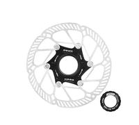 Mtb Bicycle Center Lock Brake Discs 140 160mm 180Mm 203Mm Road Bike Disk Rotor ，Compatible For Shimano， Heat Dissipation Cooling Rotor(1PC- 160mm)