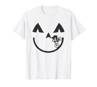 MTB Bicycles BMX Biking Mountain-Bike Halloween Value Graphic T-Shirt, Men, White, M