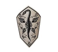 MTB Bike Head Badge Decals Stickers BMX Foldable Bike Frame Sticker (Dinosaur Fossils)