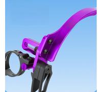 MTB Chain Retention Guide for 1x Setups with Aluminum Frame and Dual-Position Chain Path Stabilization (Purple)