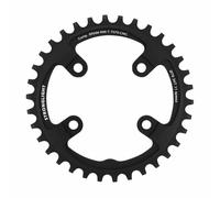 MTB chainring 4-arm 76mm for SRAM XX1 Stronglight 34T single black aluminum 7075