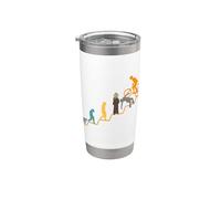 MTB Evolution Cycling Mountain Bike BMX Bicycle-Chain MTB Stainless Steel Insulated Tumbler
