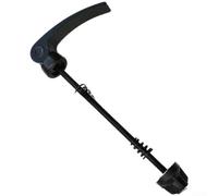 MTB for Quick Release Skewer Set Iron Alloy 19cm Rear MTB for | Iron and aluminum alloy, 19cm rear length, strength, black finish, for quick release lever