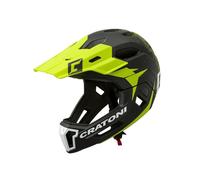 MTB Helmet Mountain Bike Bicycle CRATONI C-maniac 2.0 MX Black-Lime 58 To 61 CM