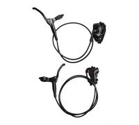 MTB Hydraulic Brake Caliper Set with Dual Piston Design, 51mm IS and 74mm Post Mount Compatibility, No Adapter Required (L rear R front)