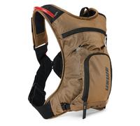 USWE MTB Hydro Hydration Pack with Hydration Bladder - Hydration Backpack for Cycling, Mountain Biking, E-MTB and Gravel Riding, Backpack with Water Bladder (3L, Black/Red)