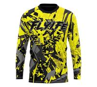 MTB Jersey Mens,Motocross Jersey,MTB Jersey Long Sleeve,MTB Jersey Quick-drying and Breathable MTB Top Bike Shirt Top,Mountain Bike Tops Men Soft Moisture Wicking Cycling Jersey (P1,M)