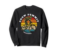 MTB Mountain Bike Snow Summit California Mountain Biking Sweatshirt