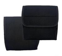 MTB Pedal Covers Neoprene Sleeves for Bicycle Pedals Guarding Frames from Damage Black Fit(A pair)