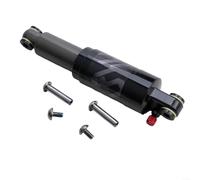 MTB Rear Shock Absorber with Air Spring and Rebound Lockout for Full Suspension Bicycles Compatible with 125mm through 200mm Eye-to-Eye Lengths (165mm)