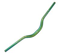MTB Riser Handlebar Alloy 31.8mm - Green 720mm