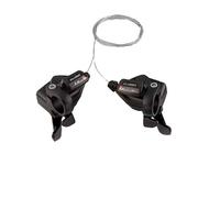 MTB shifter rapid push-pull 8x3 speed. Optimiz compatible with Shimano. Black al