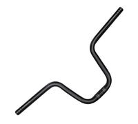 MTB Swallow Handlebar - 25.4mm×600mm Aluminium Alloy, 0-190mm High Rise Bicycle Handlebar Parts(Rise 160mm)
