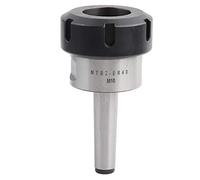 MTB2 ER40 M10 Collet Chuck Holder Morse Taper MT2 Shank Holder CNC Lathe Silver Black Chuck Adapter Precision Ground Carbon Steel Super Large Clamping Range Recommended for CNC