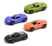Mtbricey 4 PCS Colour Changing Cars Colour Shift Alloy Water-Activated Toy Cars for Bath & Playtime Mini Car Toys Racing Car Playset Vehicle Toys Gifts for 3 4 5 Year Old Boys