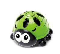 Mtbricey Kids Water Sprinkler Ladybug Spinning Sprinkler Toy (Green)